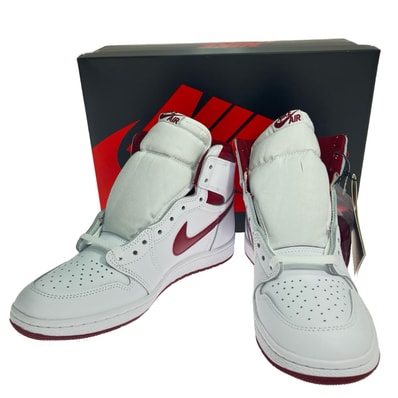 NIKE ナイキ AIR JORDAN 1 エア ジョーダン 1 HI 85 WHITE 27cm BQ4422-161