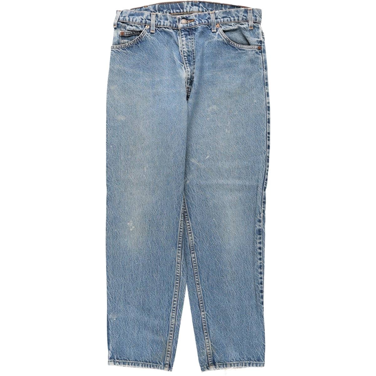古着 90年代 リーバイス Levi's 550 RELAXED FIT TAPERED LEG オレンジタブ テーパードデニムパンツ メンズw34相当 ヴィンテージ/eaa686235