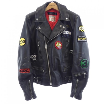 コムデギャルソン COMME des GARCONS LEWIS LEATHERS KZ-J004 レザーライダースジャケット