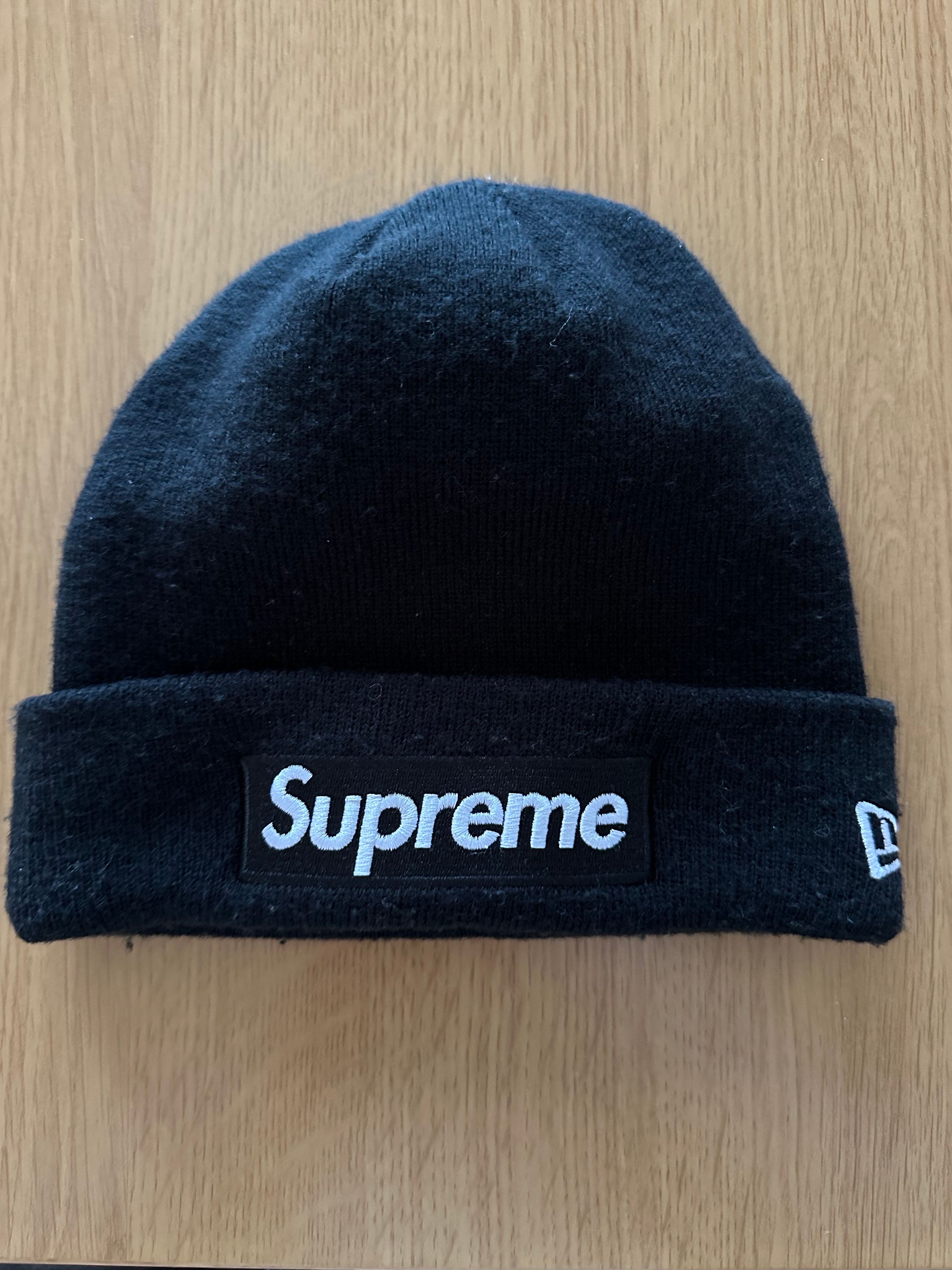 Supreme New Era Box Logo Beanie "Black" (23FW)