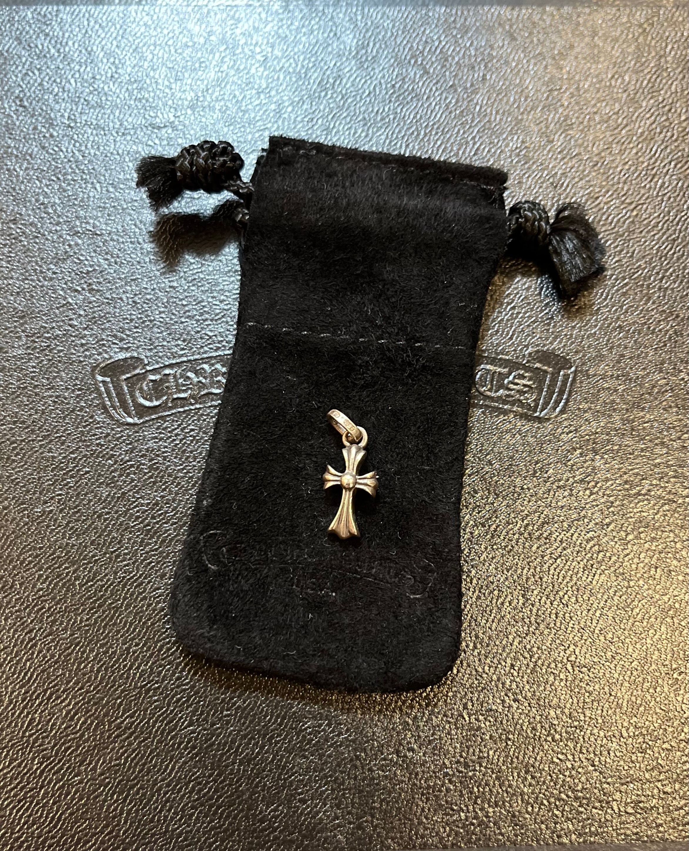 Chrome Hearts CH Cross Baby Fat Charm "Silver"