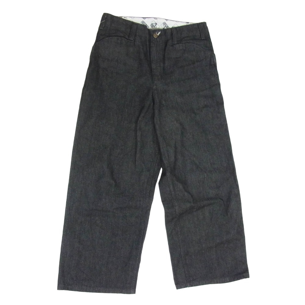 BEN DAVIS ベンデイビス デニムパンツ GORILLA CUT ゴリラカット ワイド バギー デニム パンツ ブラック系 32【中古】