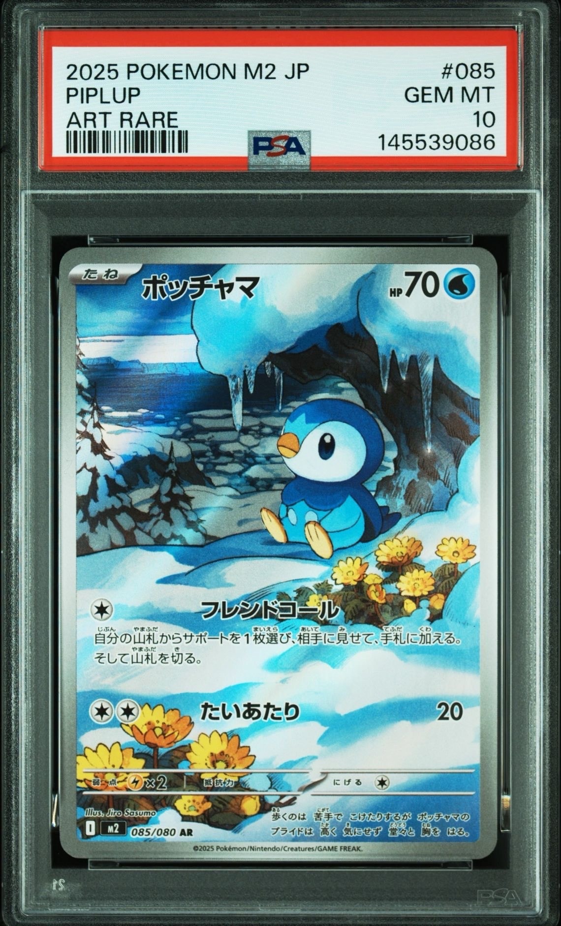 PSA9】ポッチャマ AR [M2 085/080](拡張パック「インフェルノX」) 1枚