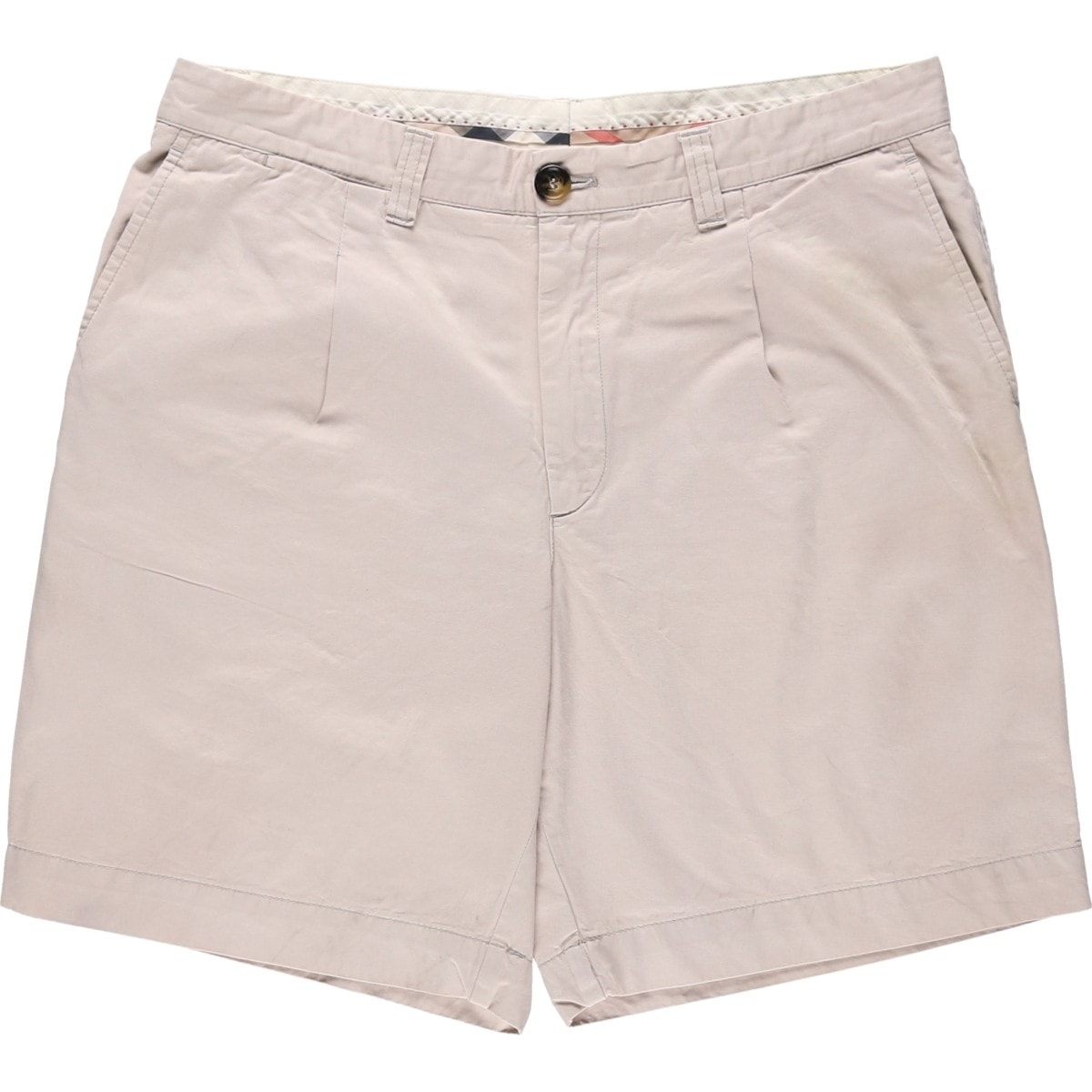 古着 バーバリー Burberry's BURBERRY LONDON ワンタック チノショーツ ショートパンツ スペイン製 メンズw35相当/eaa633225
