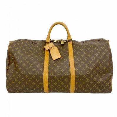 【6dd4777】ルイヴィトン ボストンバッグ モノグラム キーポルバンドリエール60 M41412 ブラウン【中古】メンズ レディース ユニセックス