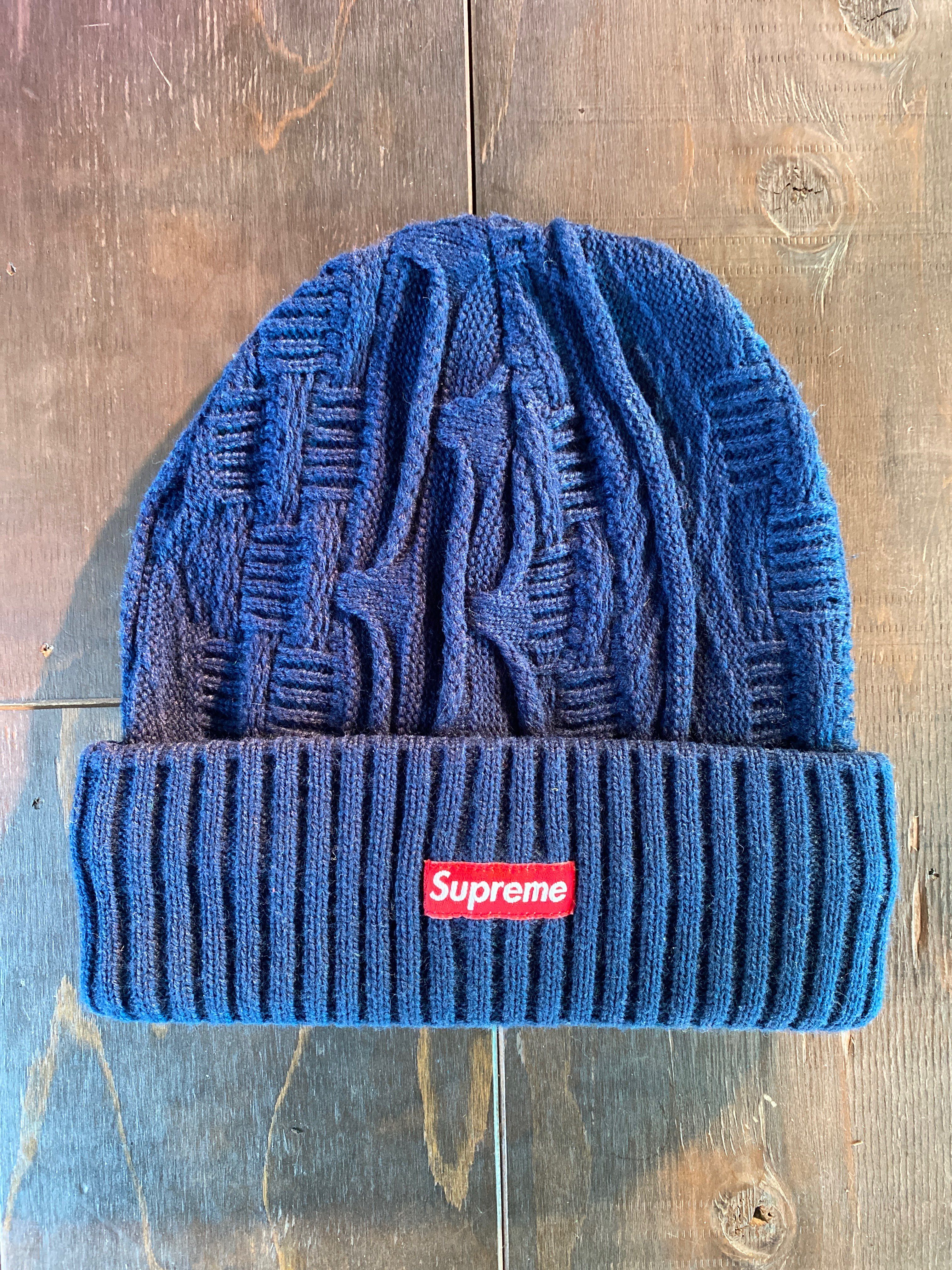 Supreme Beanie Cap ニット帽 Navy シュプリーム