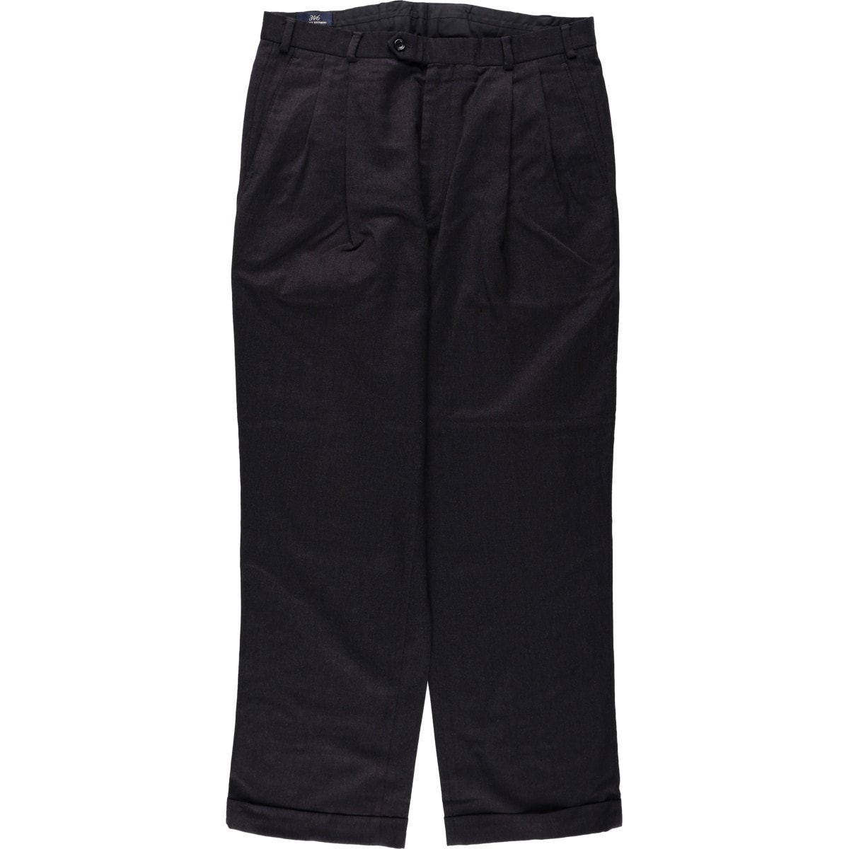 古着 ブルックスブラザーズ Brooks Brothers 346 ツータック ウールパンツ スラックス メンズw35相当/eaa669297