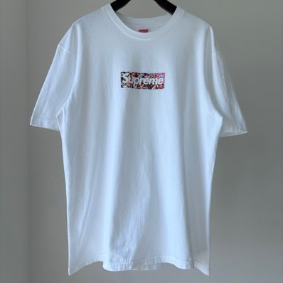 Supreme COVID-19 Relief Box Logo Tee "White"