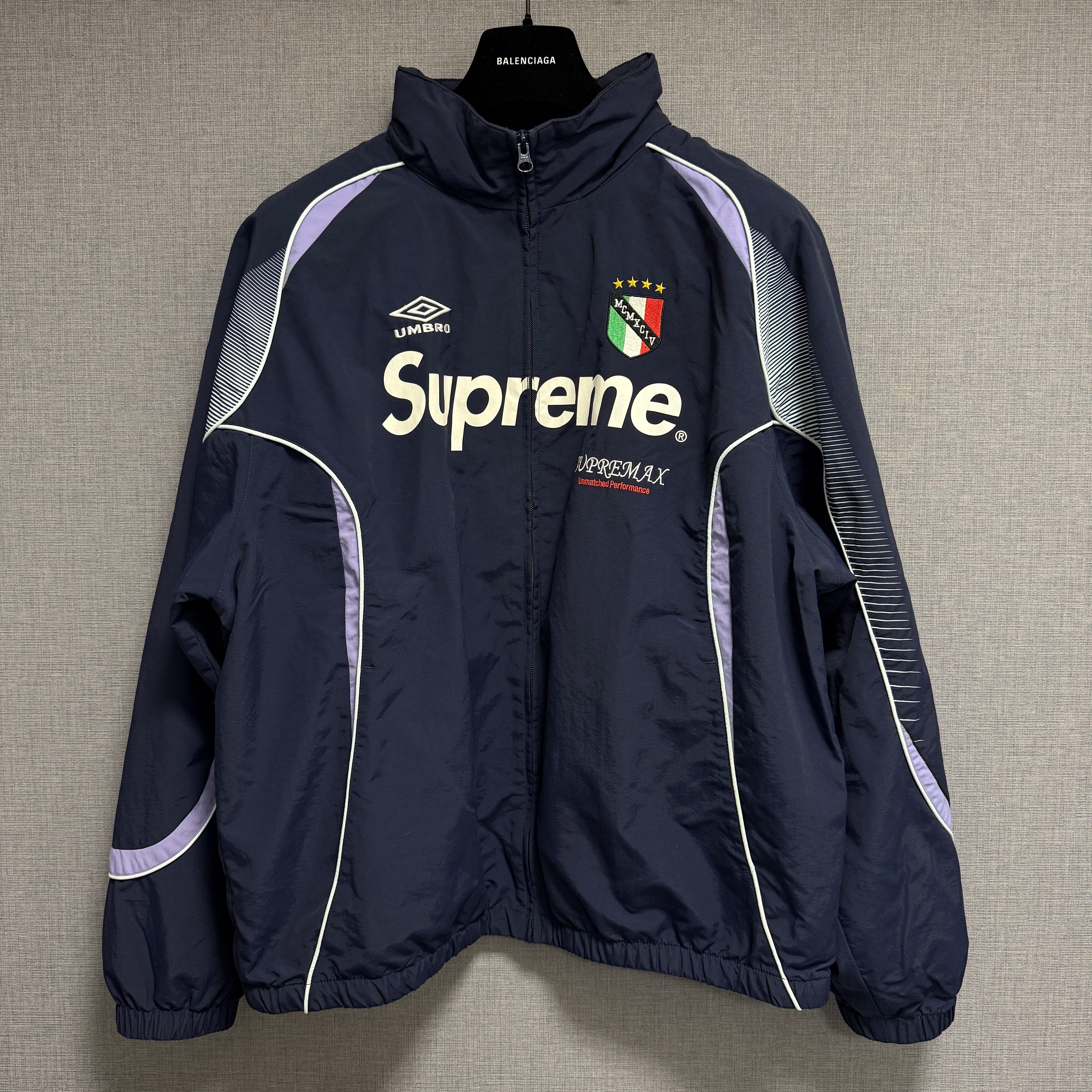 Supreme / Umbro Track Jacket "Navy"