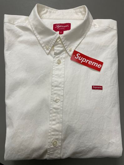Supreme Small Box Shirt "White" (22SS)