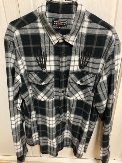 Supreme x HYSTERIC GLAMOUR Plaid Flannel Shirt "Black"