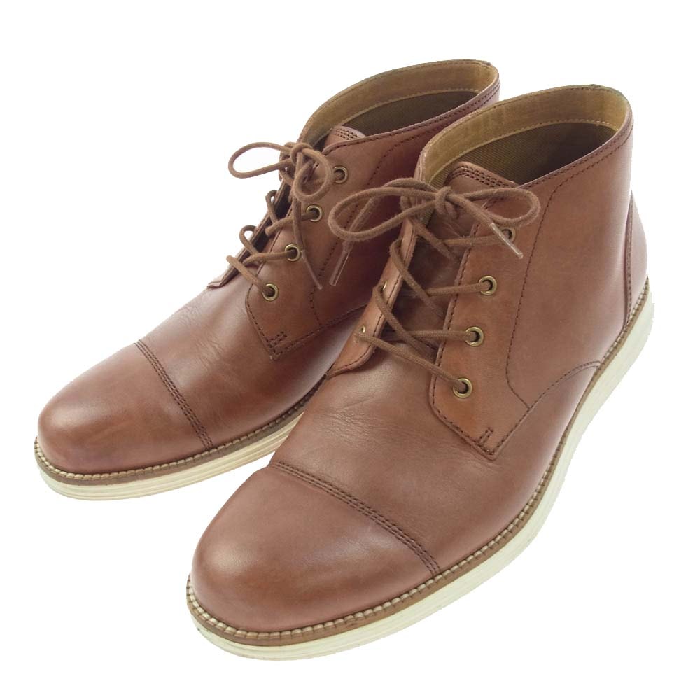 COLE HAAN コールハーン ブーツ Grand OS Chukka Boot ブラウン系 27cm【中古】