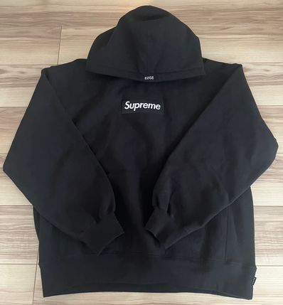 Supreme Box Logo Hooded Sweatshirt "Black" (23FW)