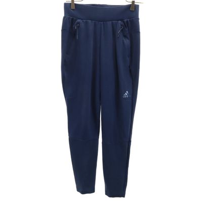 adidas アディダス テーパードパンツ S ネイビー