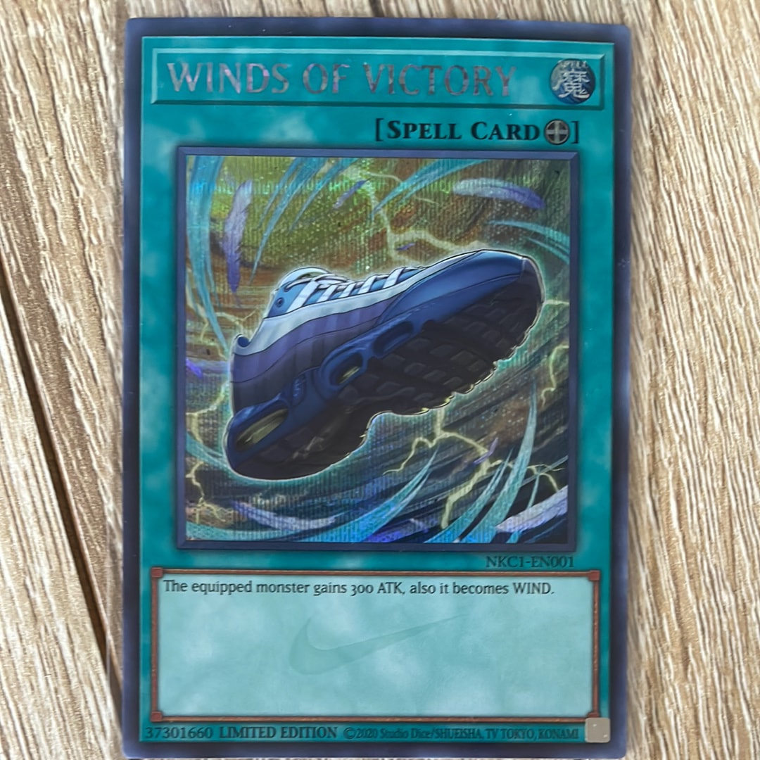 WINDS OF VICTORY SE [NKC1-EN001](遊戯王 x ナイキ エアーマックス 95 QS エアーマッスル 付属カード)