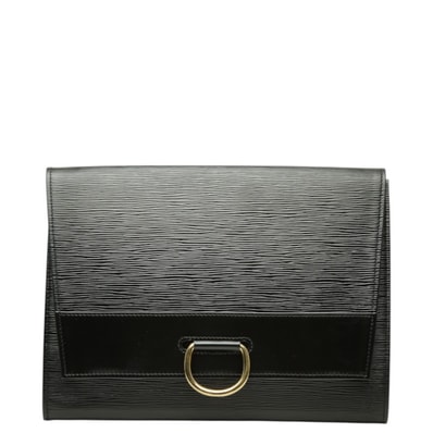 ルイ ヴィトン エピ イエナ クラッチバッグ セカンドバッグ M52722 ノワール ブラック レザー レディース LOUIS VUITTON 中古
