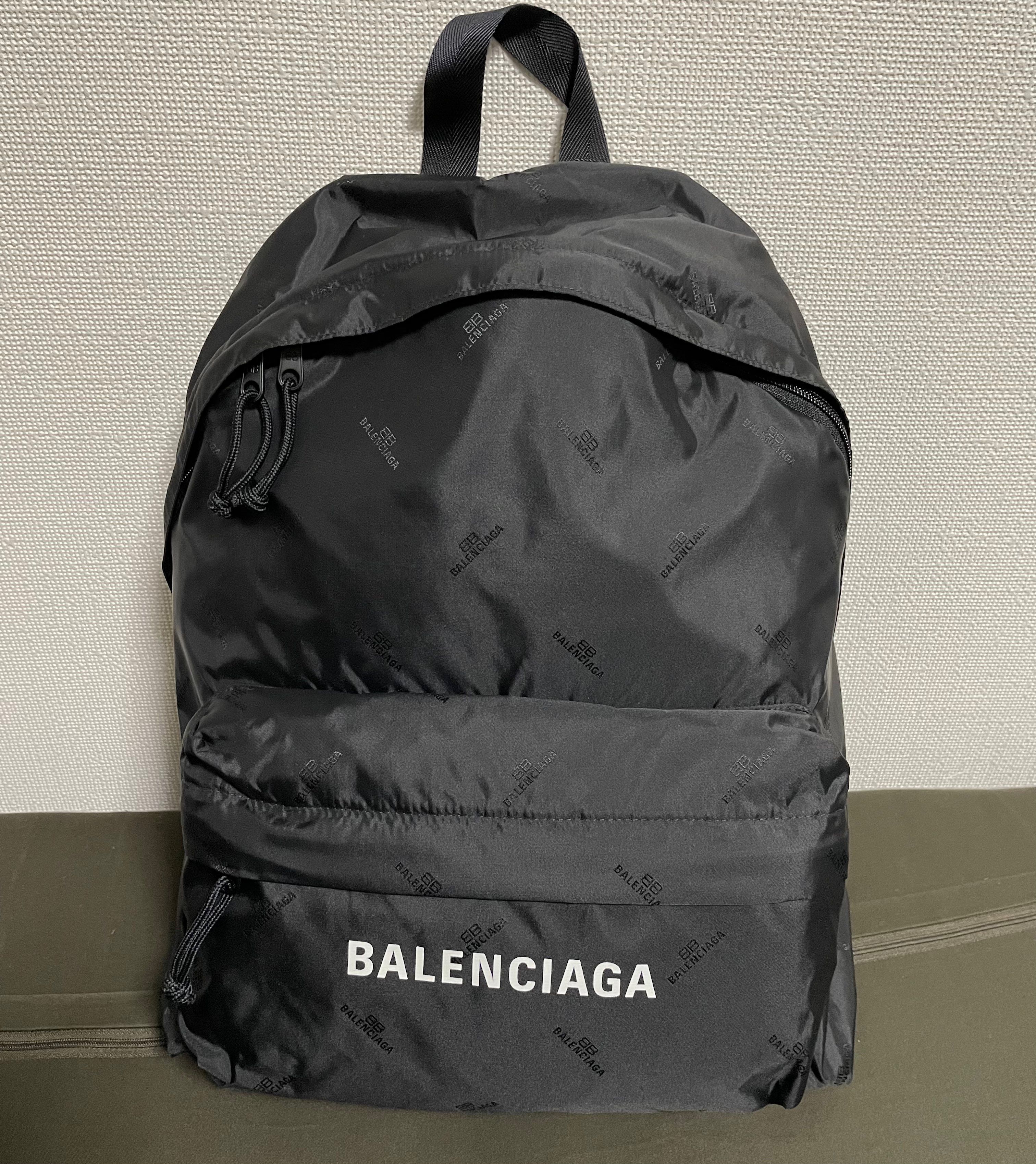 Balenciaga Expendable BackPack "Black"