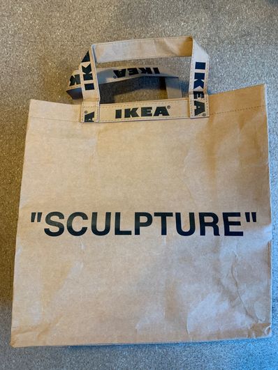 OFF-WHITE / IKEA MARKERAD Medium Bag "Brown"
