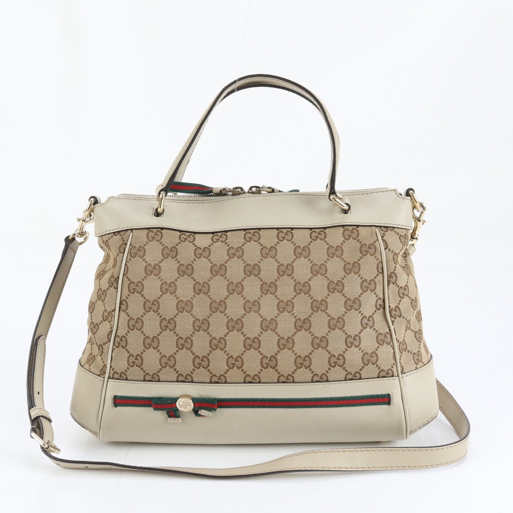 ■美品 グッチ GGキャンバス シェリー ライン メイフェア 269894