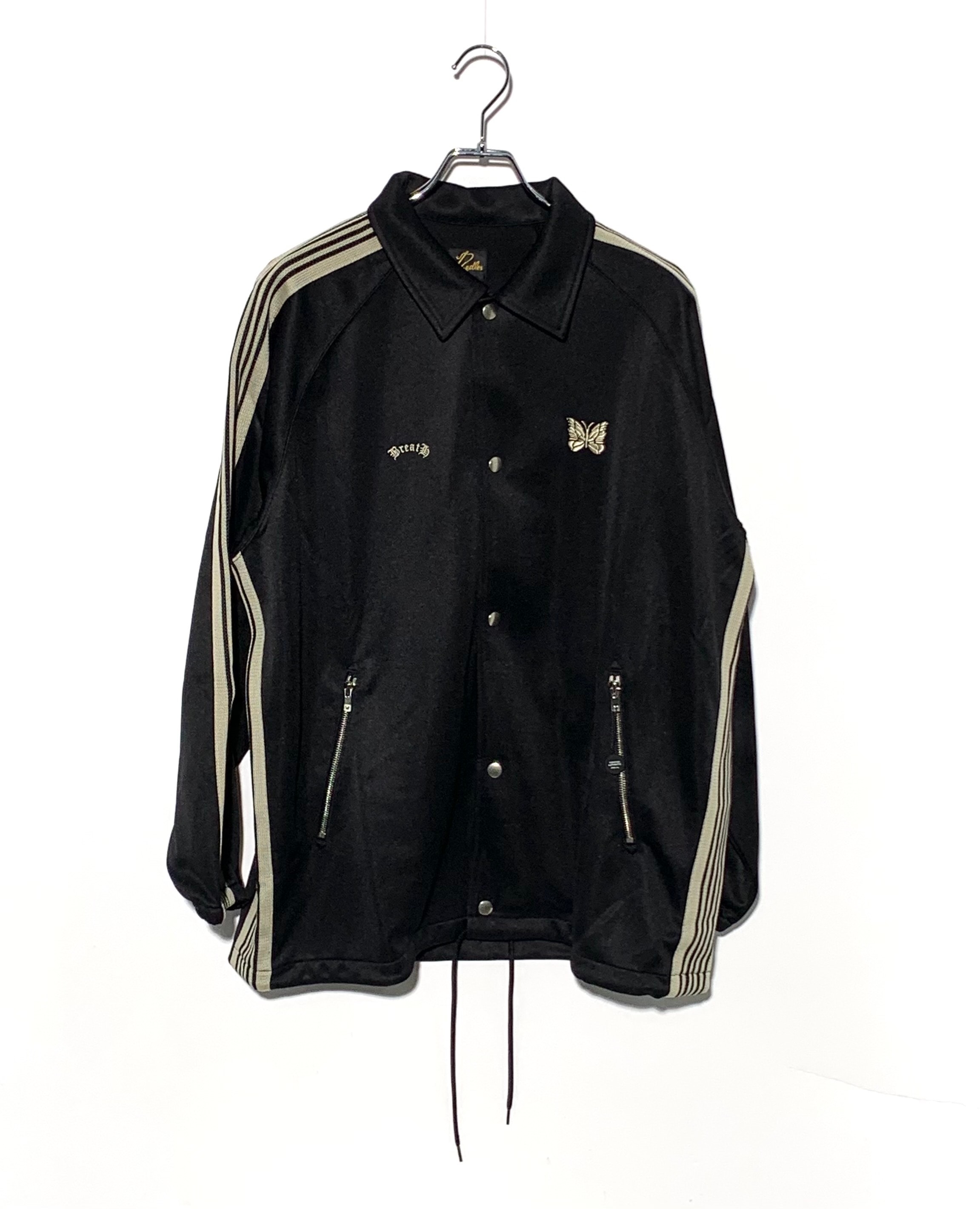 Needles x BADHOP BREATH Coach Track Jacket "Black Beige""