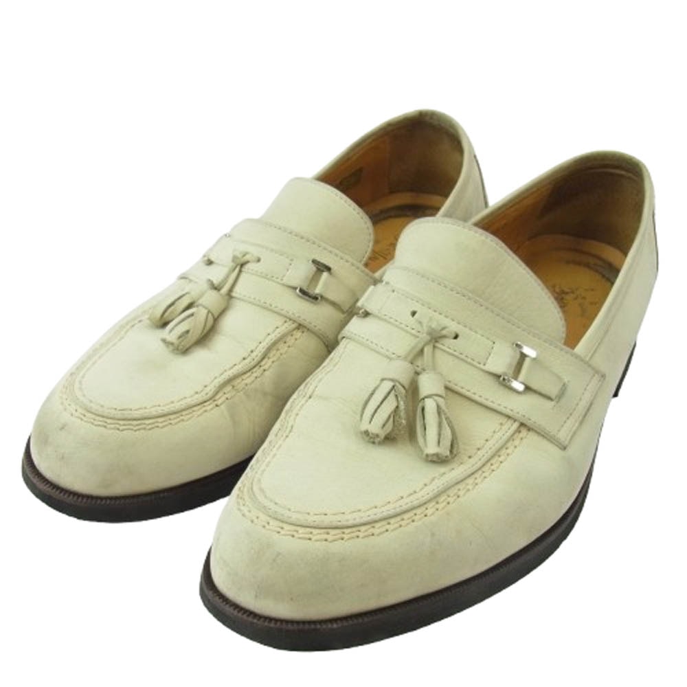 YVES SAINT LAURENT イヴサンローラン その他靴 タッセル ローファー シューズ ベージュ系 26【中古】