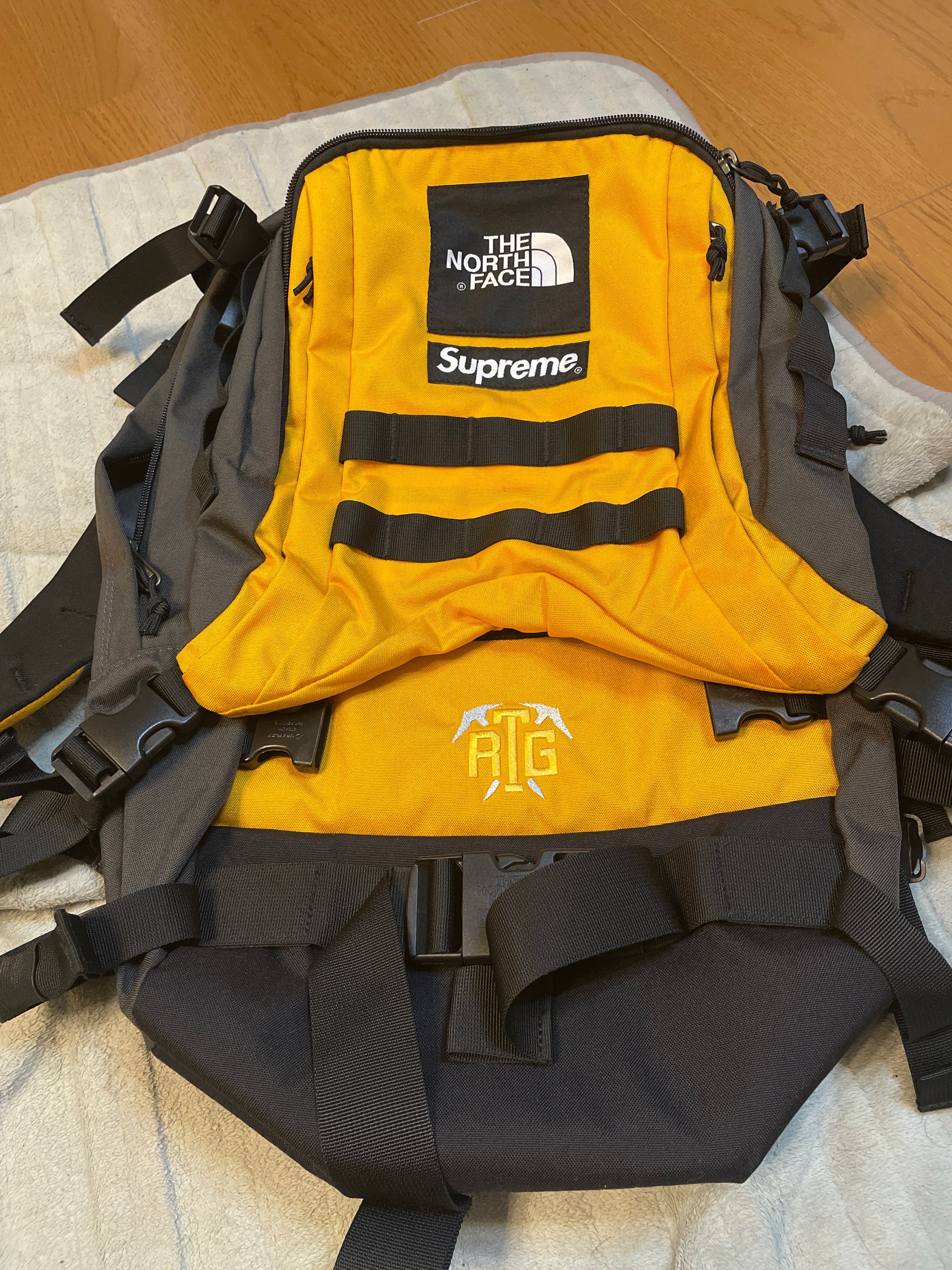 Supreme x The North Face RTG Backpack. 35L "Yellow"