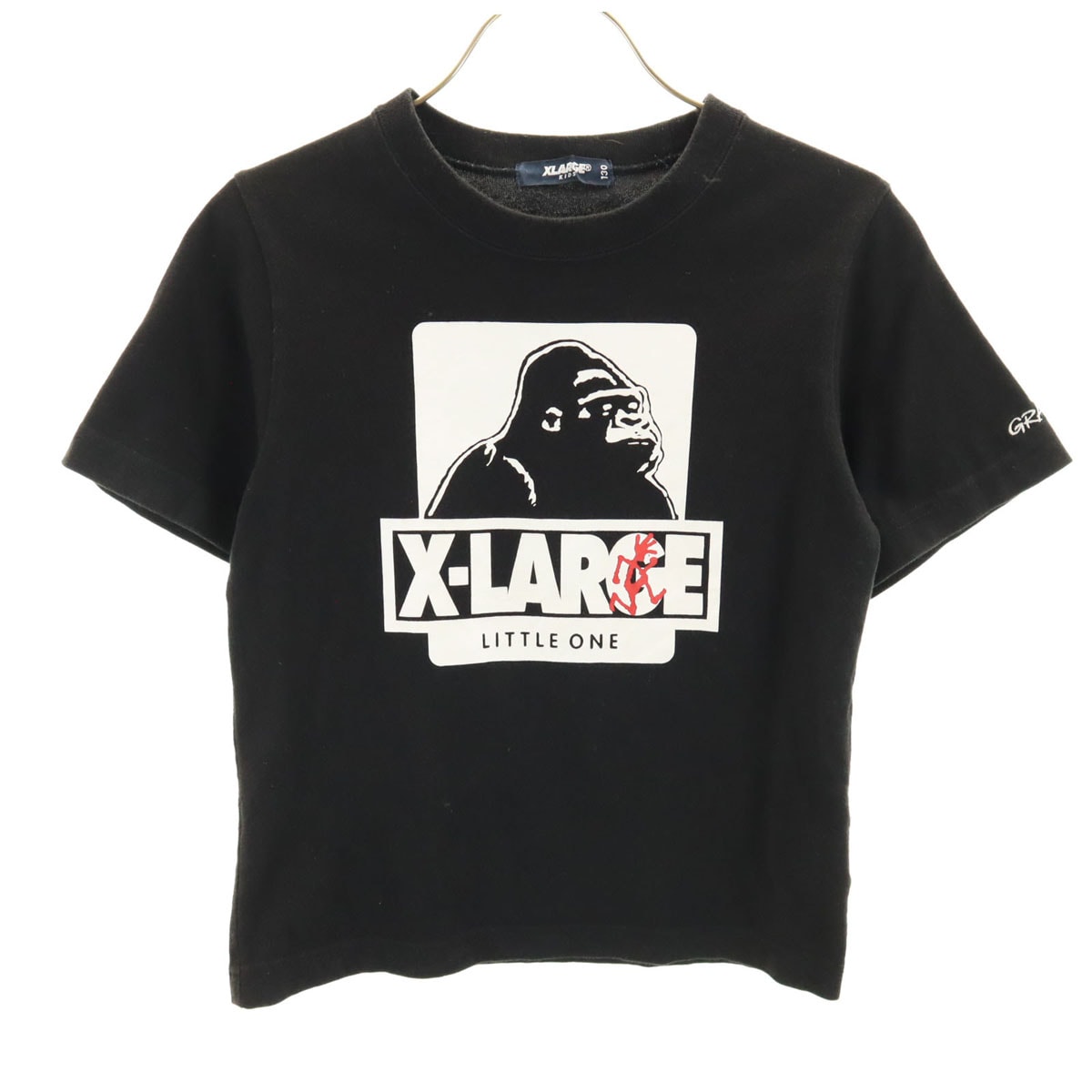 XLARGE エクストララージ 半袖 Tシャツ 130 黒 KIDS