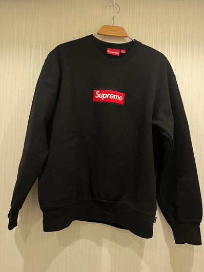 Supreme Box Logo Crewneck "Black" (22FW)