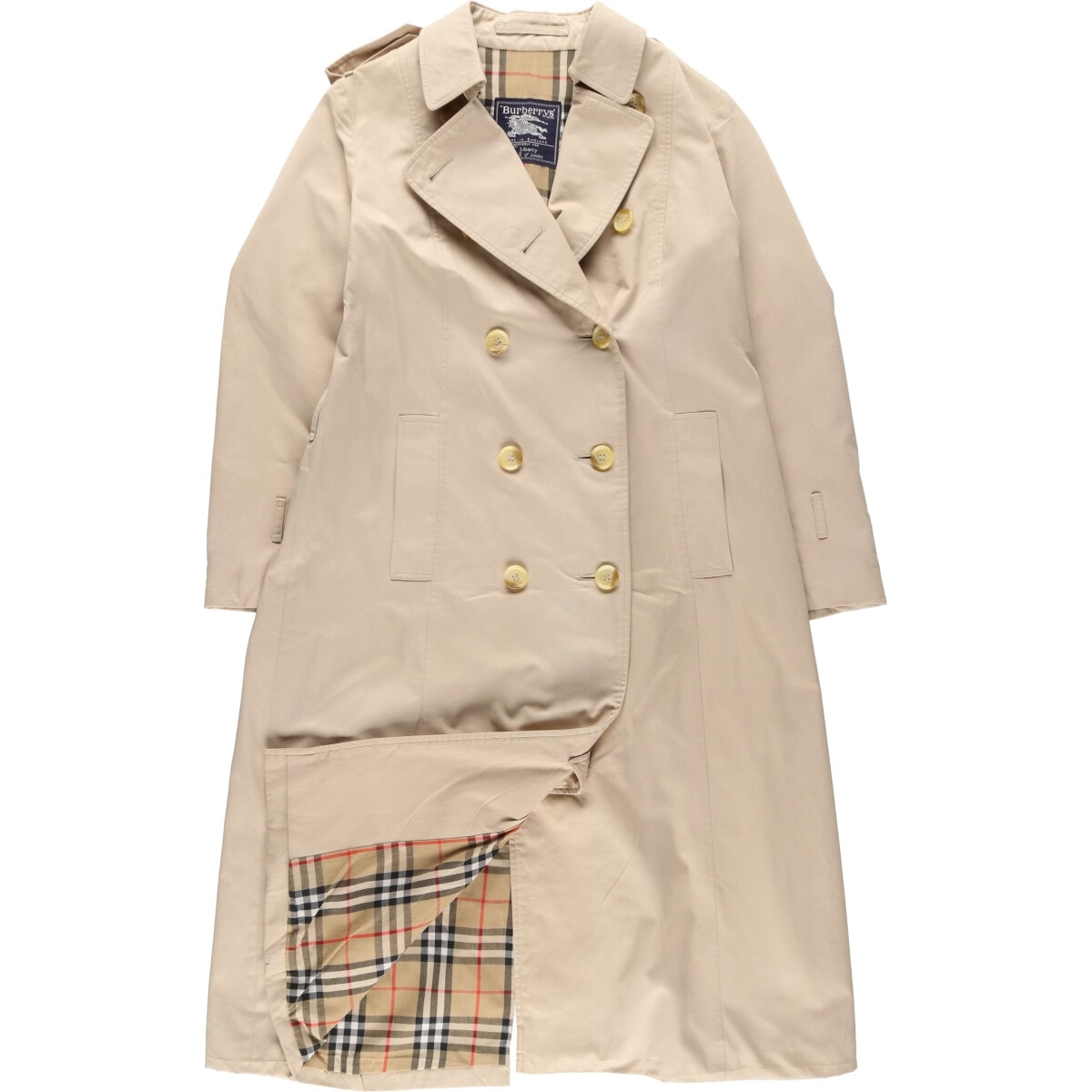 古着 バーバリー Burberry's トレンチコート 英国製 レディースS相当/eaa490492