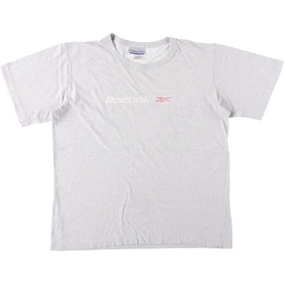 古着 リーボック Reebok ロゴプリントTシャツ 英国製 メンズM相当/eaa657767