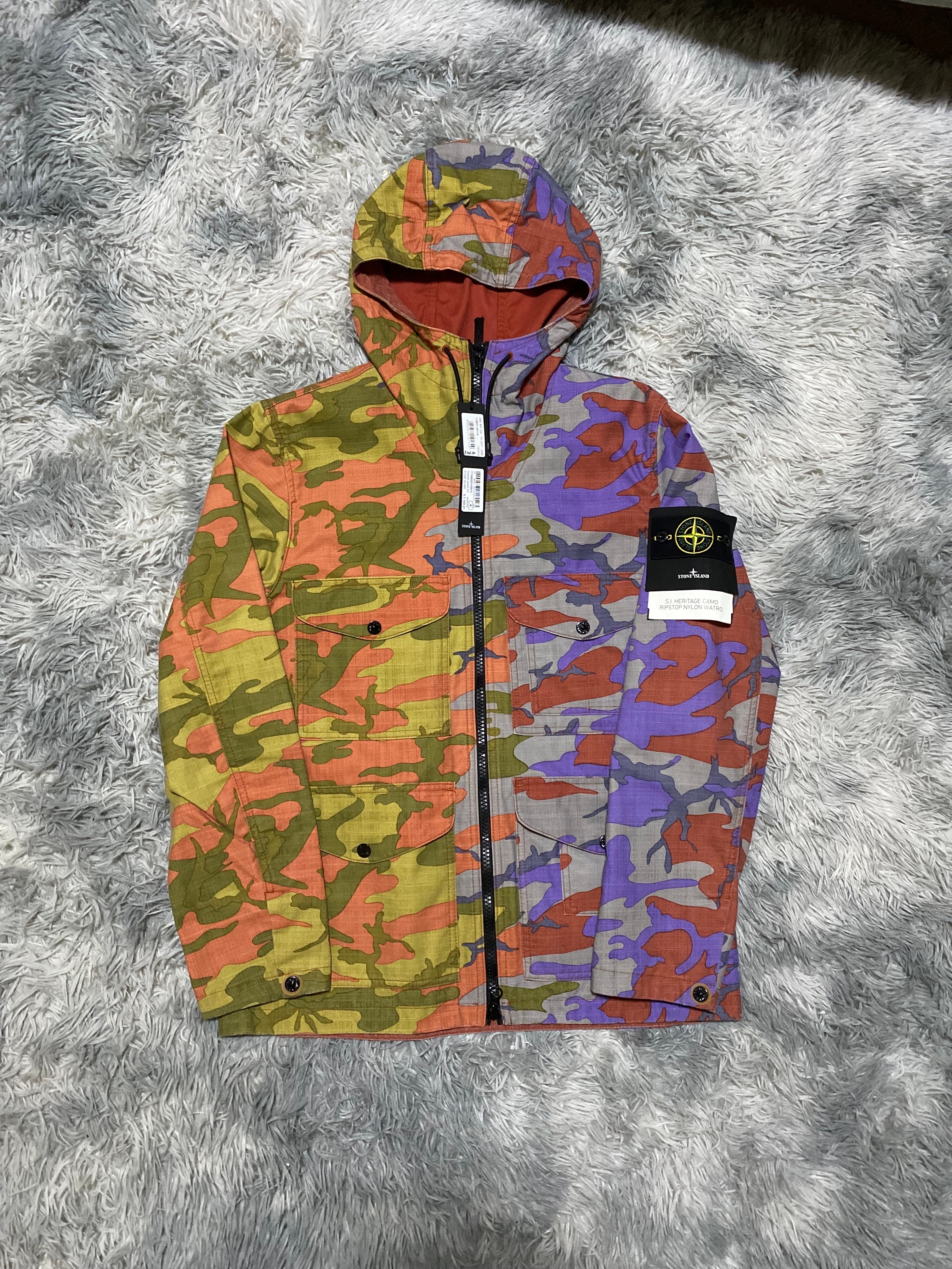 Stone Island Heritage Camo Nylon Jacket