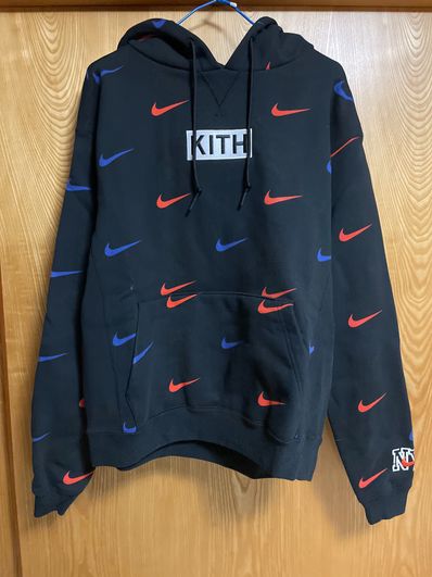 KITH Nike for New York Knicks AOP Hoodie "Black"