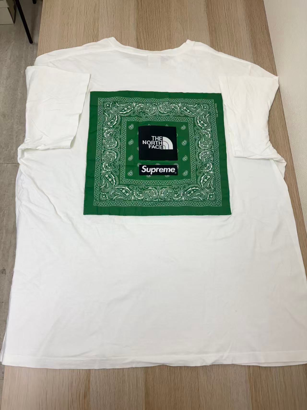 Supreme x The North Face Bandana Tee "White"
