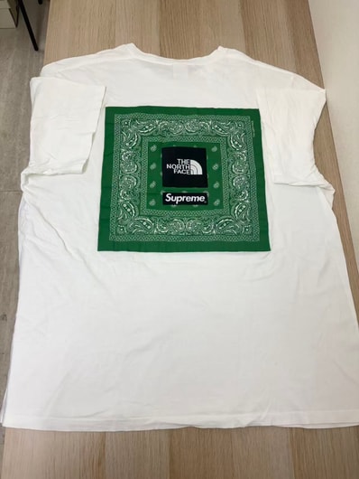 Supreme x The North Face Bandana Tee "White"