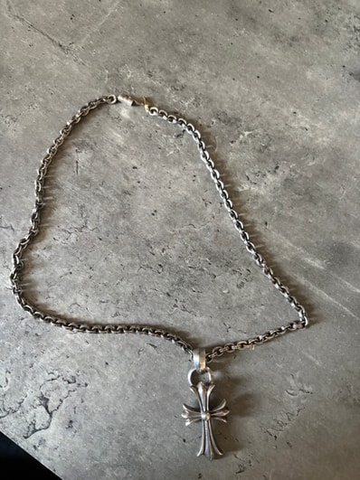 Chrome Hearts Paper Chain Necklace "Silver"