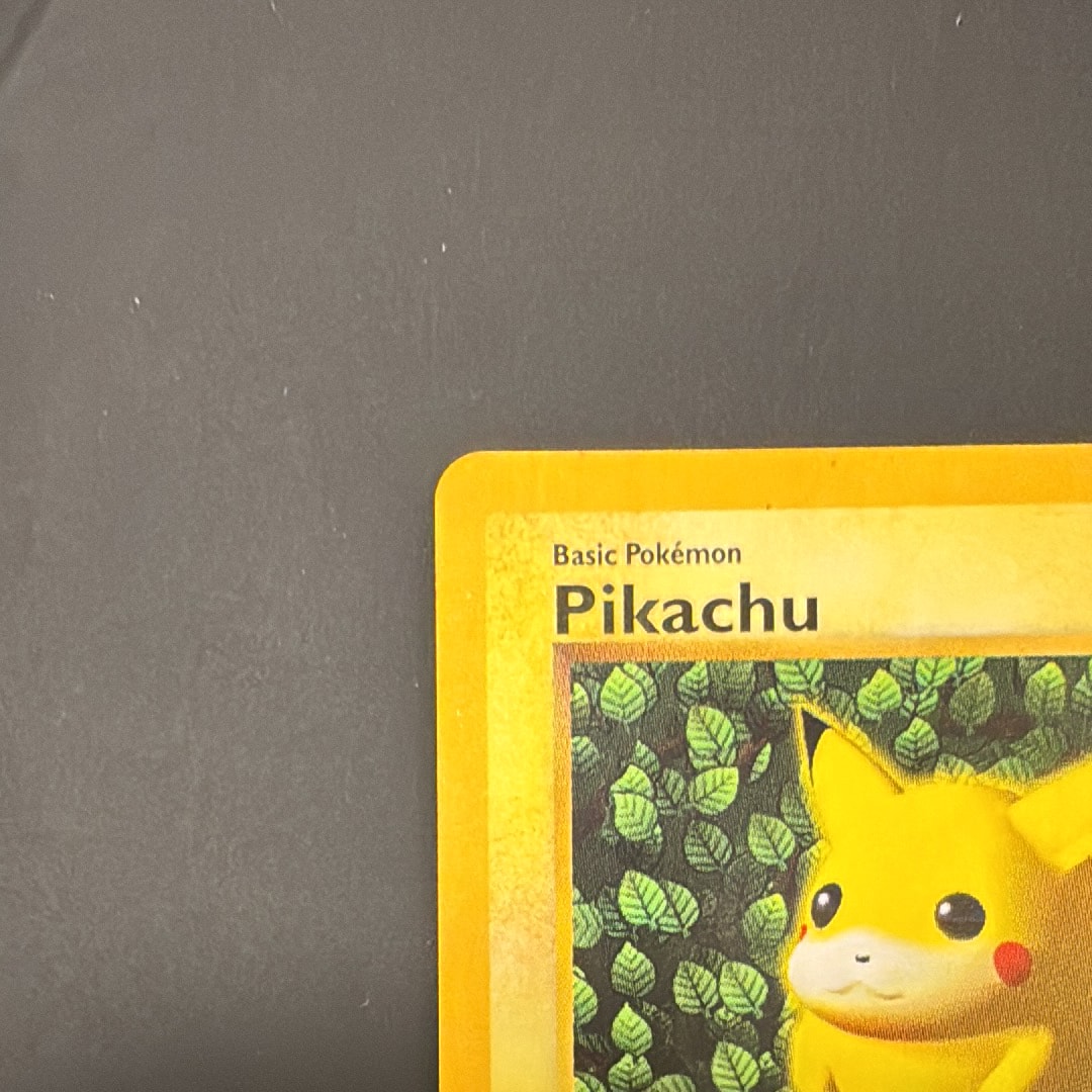 D（大きなダメージあり）】ピカチュウ P : 旧裏 [PMCG-P