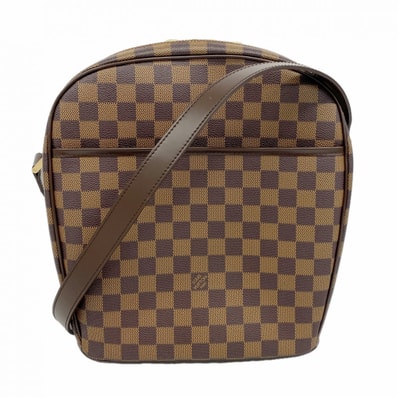 【6dc2869-h】ルイヴィトン ショルダーバッグ ダミエ イパネマGM N51292 エベヌ【中古】レディース