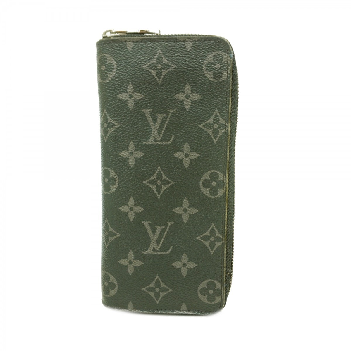 【6ce6401】ルイヴィトン 長財布 モノグラム・エクリプス ジッピーウォレット ヴェルティカル M62295  ブラック【中古】メンズ