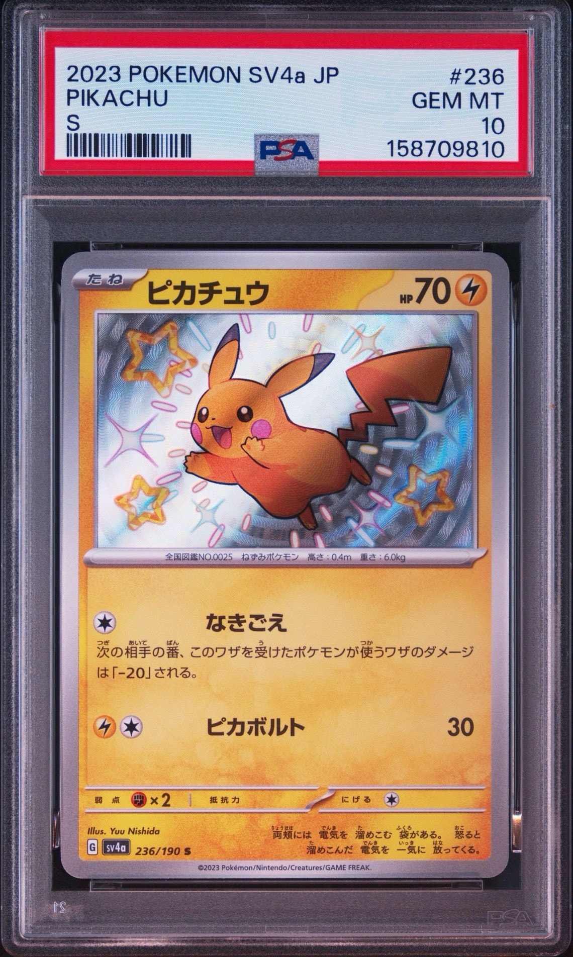 PSA10】ピカチュウS シャイニートレジャー PSA10】ピカチュウ S PSA10】ピカチュウS シャイニートレジャー PSA10】ピカチュウ S