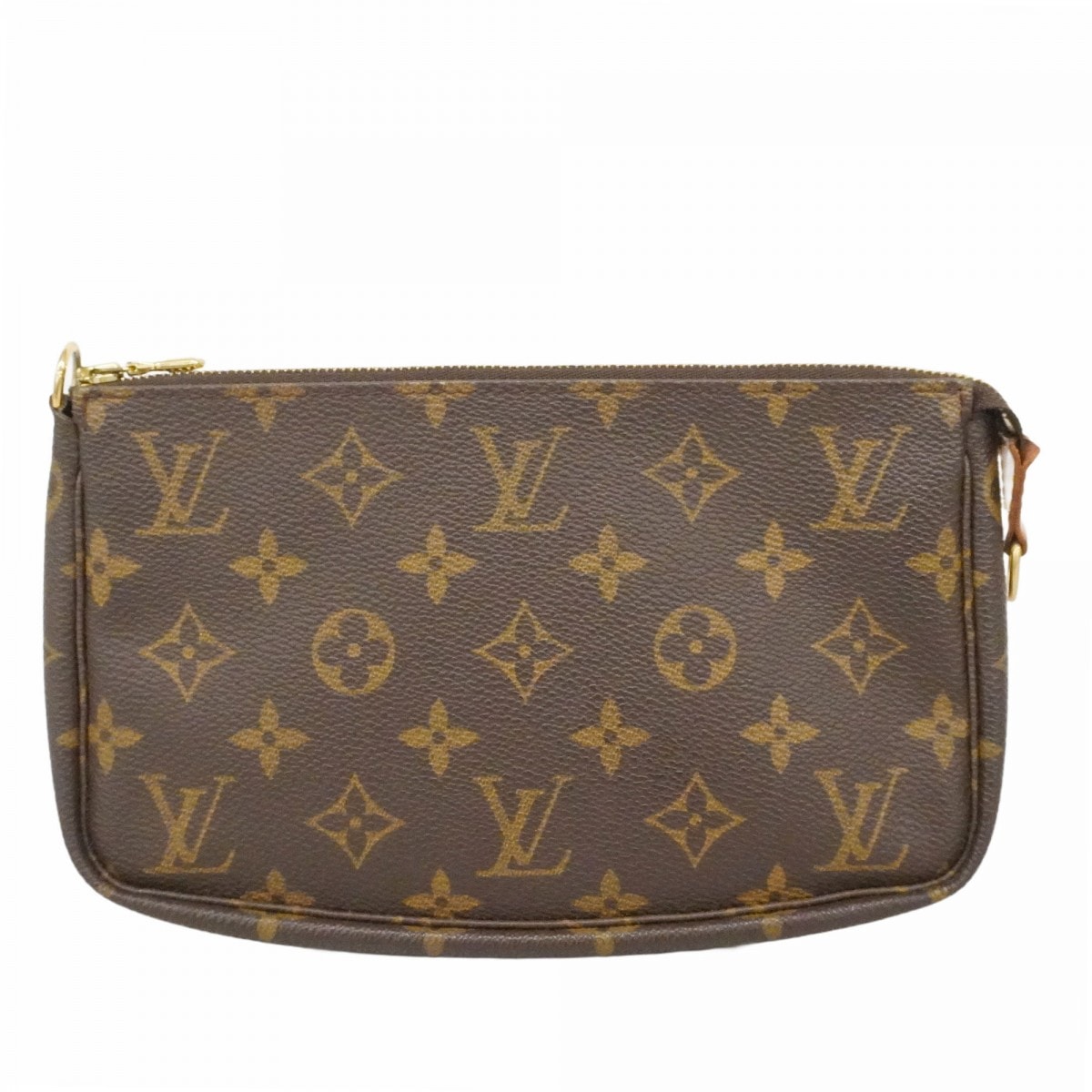 【6db1156】ルイヴィトン ポーチ モノグラム ポシェットアクセソワール M51980 ブラウン【中古】レディース
