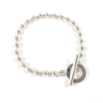 グッチ ブレスレット ボールチェーン シルバー