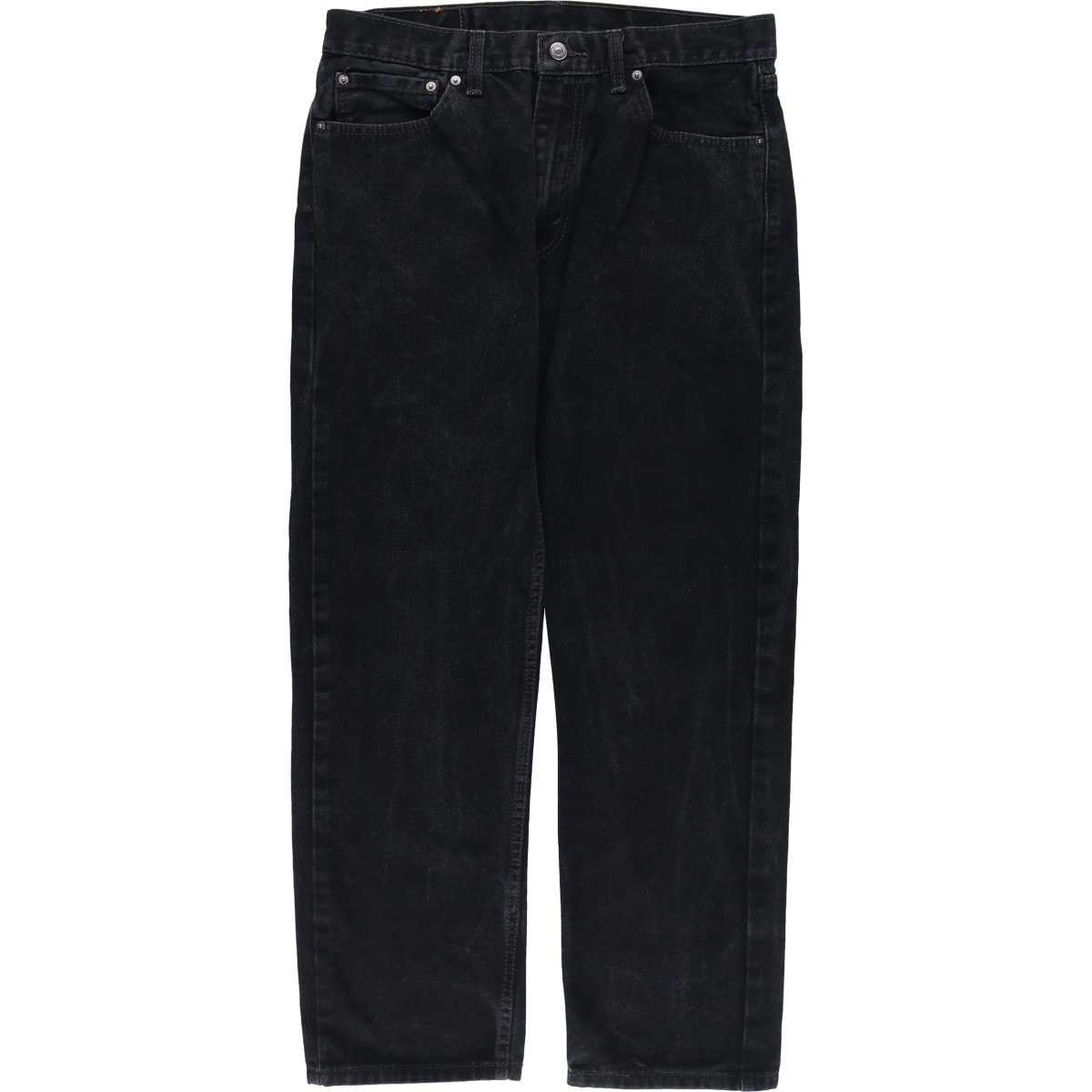 古着 リーバイス Levi's 505 ブラックデニム テーパードデニムパンツ メンズw34相当/eaa615331