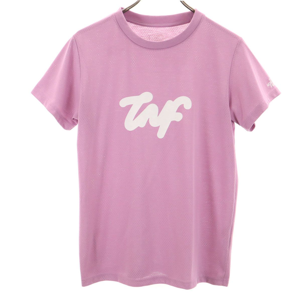 The North Face Short Sleeve Run Mesh Lighting Logo Tee "Mineral Purple"