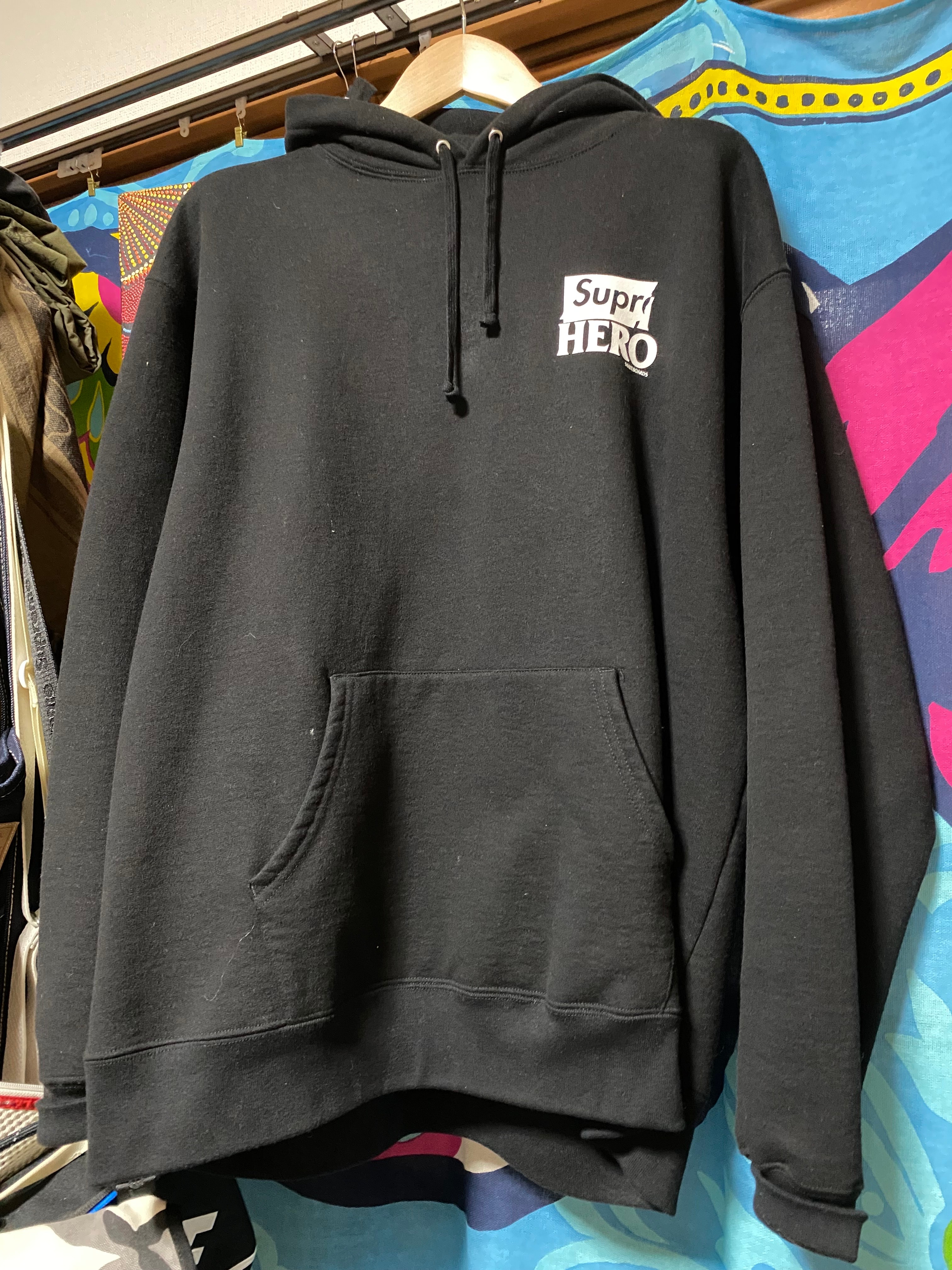 Supreme / ANTIHERO Hooded Sweatshirt "Black"