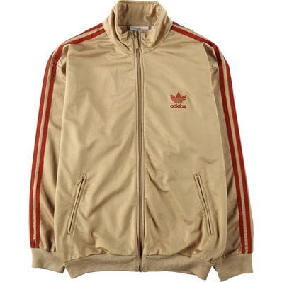 古着 00年代 アディダス adidas トレフォイルロゴ 復刻 ジャージ トラックジャケット メンズM相当/evb035556