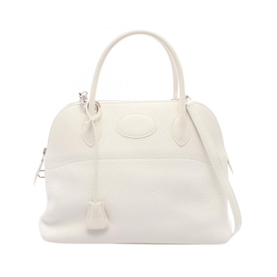 エルメス HERMES ボリード31 2WAY ハンドバッグ バッグ トリヨンクレマンス トリヨンクレマンス ホワイト □J刻印(2006年製造) レディース ホワイト系 【中古】