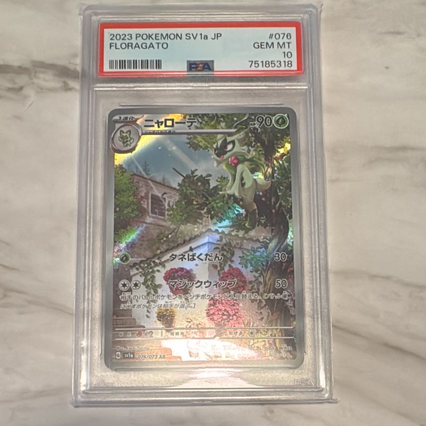 Pokemon Japanese Card Japanese Pokemon Card - Floragato AR 076/073 (Triplet Beat) Full Art Holo - Near Mint Condition Japanese Pokemon Packs Pokemon Japanese Card Japanese Pokemon Card - Floragato AR 076/073 (Triplet Beat) Full Art Holo - Near Mint Condition Japanese Pokemon Packs