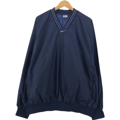 古着 90年代 ナイキ NIKE Vネック ナイロンプルオーバー メンズXL相当 ヴィンテージ/eaa555957