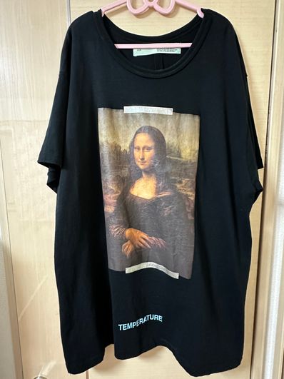 OFF-WHITE MONALISA SLIM TEE "Black"