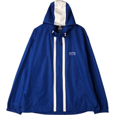 古着 ラルフローレン Ralph Lauren CHAPS チャップス フード付き ウインドブレーカー メンズL相当/eaa580221